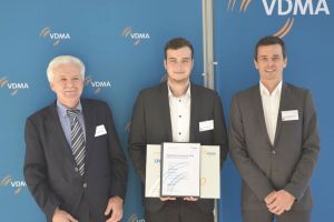 Marco Steck erhält für Bachelorarbeit den VDMA-Nachwuchspreis